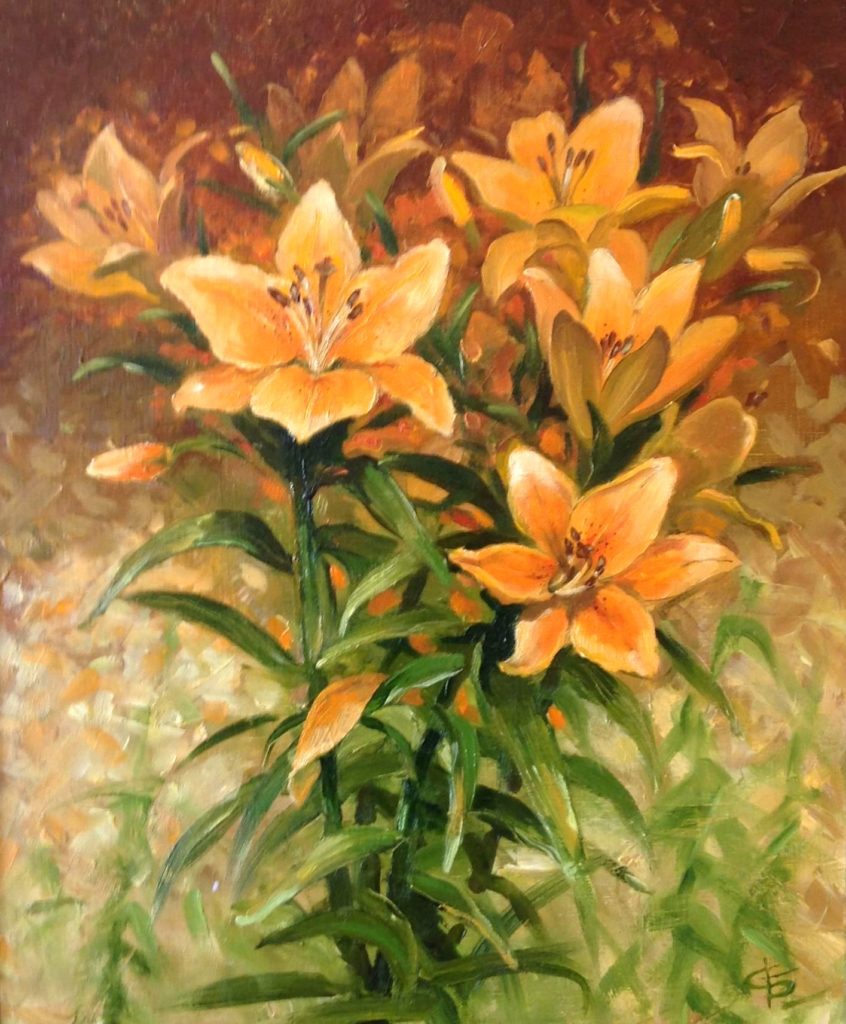 Картина Оранжевые лилии